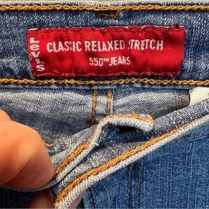 VINTAGE LEVI’S 550 CLASSIC RELAXED STRETCH 550 JEANS. SIZE 16M